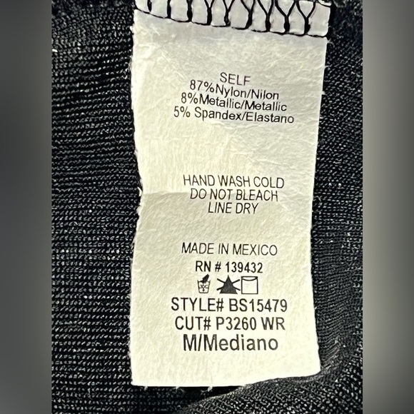 Glow effect sequence skirt, Mini with a slit - Picture 16 of 16